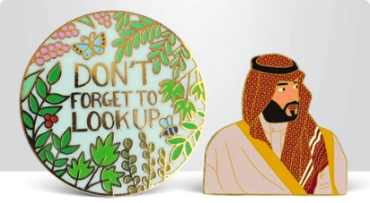 Hard Enamel Pin Badges Hard Enamel Pin Badges