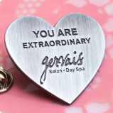 Die Struck Pin Badges