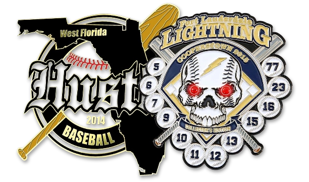 bespoke Baseball pins