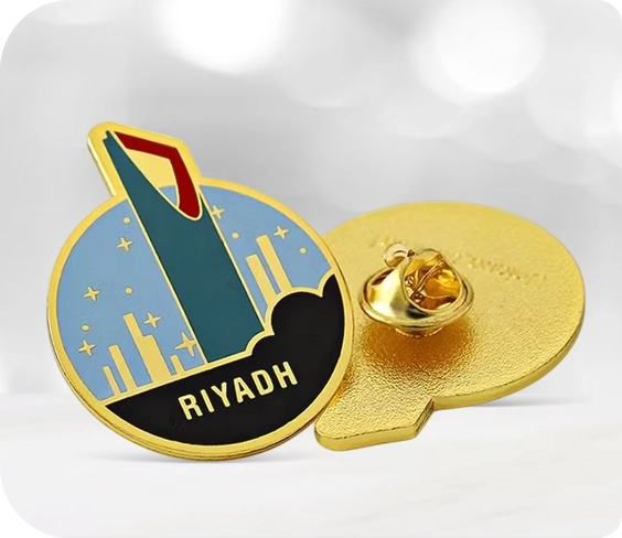 hard enamel pin in uae