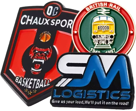 Soft Enamel Pin Badges